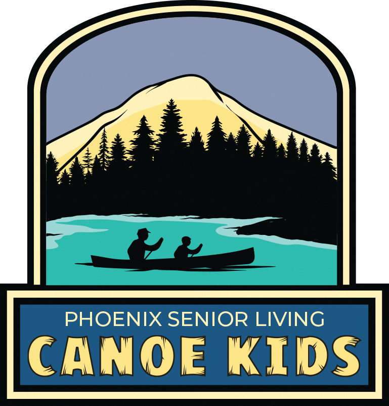 8993 PSL_Canoe_Kids_Logo_badge_RGB - Phoenix Senior Living PSL Canoe Kids logo