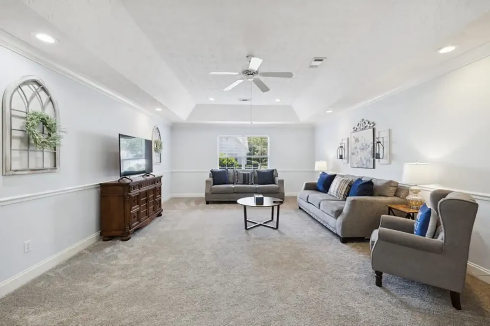 11-Neighborhood at Dothan-Model-Two-Bedroom-Cottage-Living-Room-1000x667